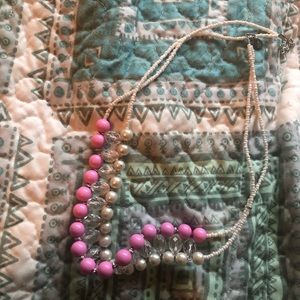 Pink necklace